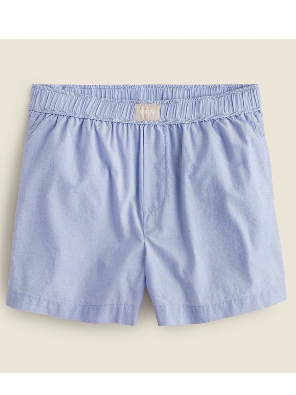 J. Crew Light Blue Cotton Boxer Shorts
